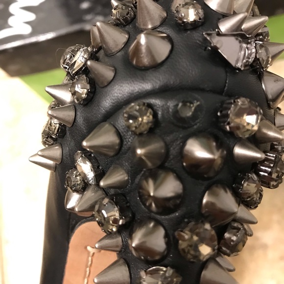 Sam Edelman Lorissa spikes and rhinestone heels - Picture 4 of 5